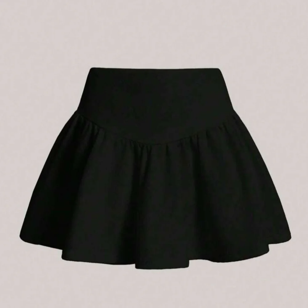 Black Stretch Skirt - Picture 2 of 6